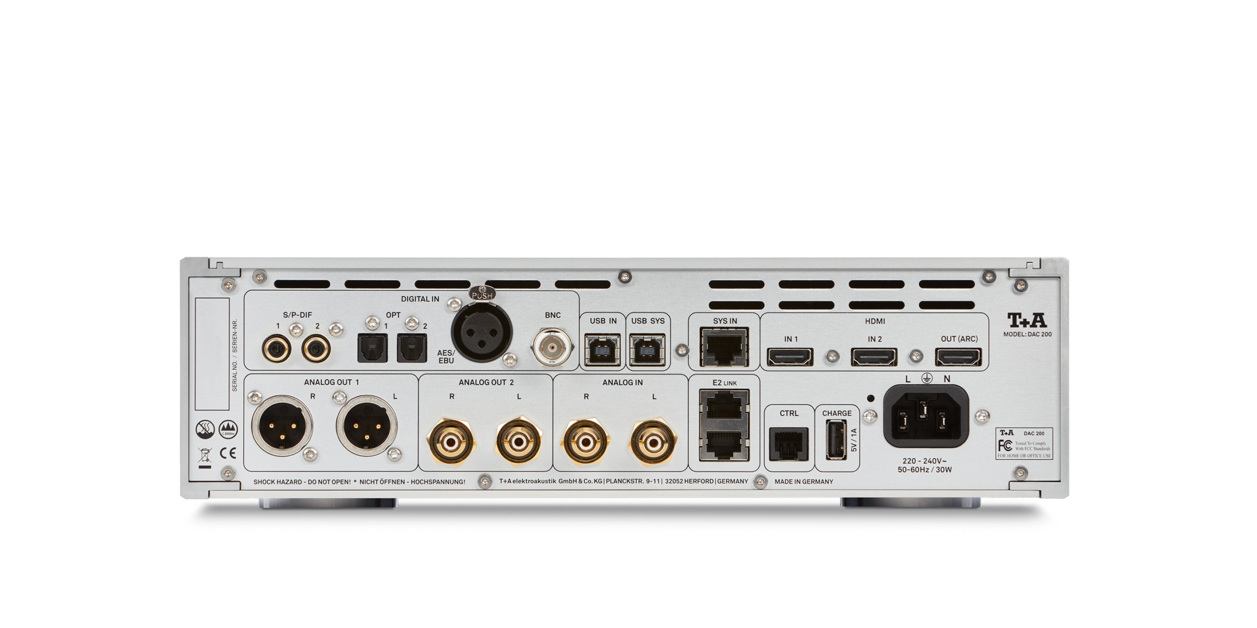 DAC 200 - Préamplificateur / Convertisseur 