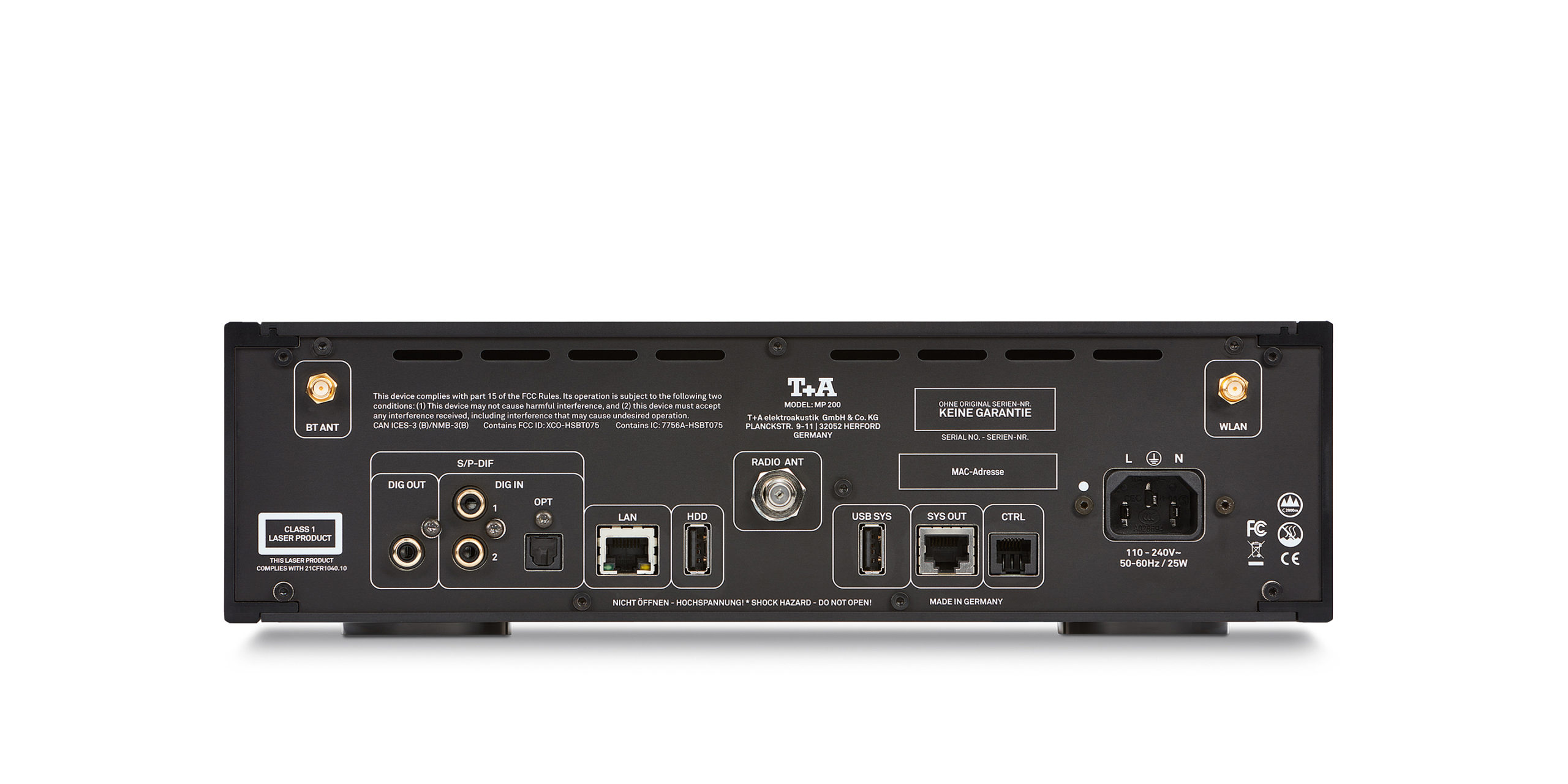 MP 200 - Lecteur multi-sources