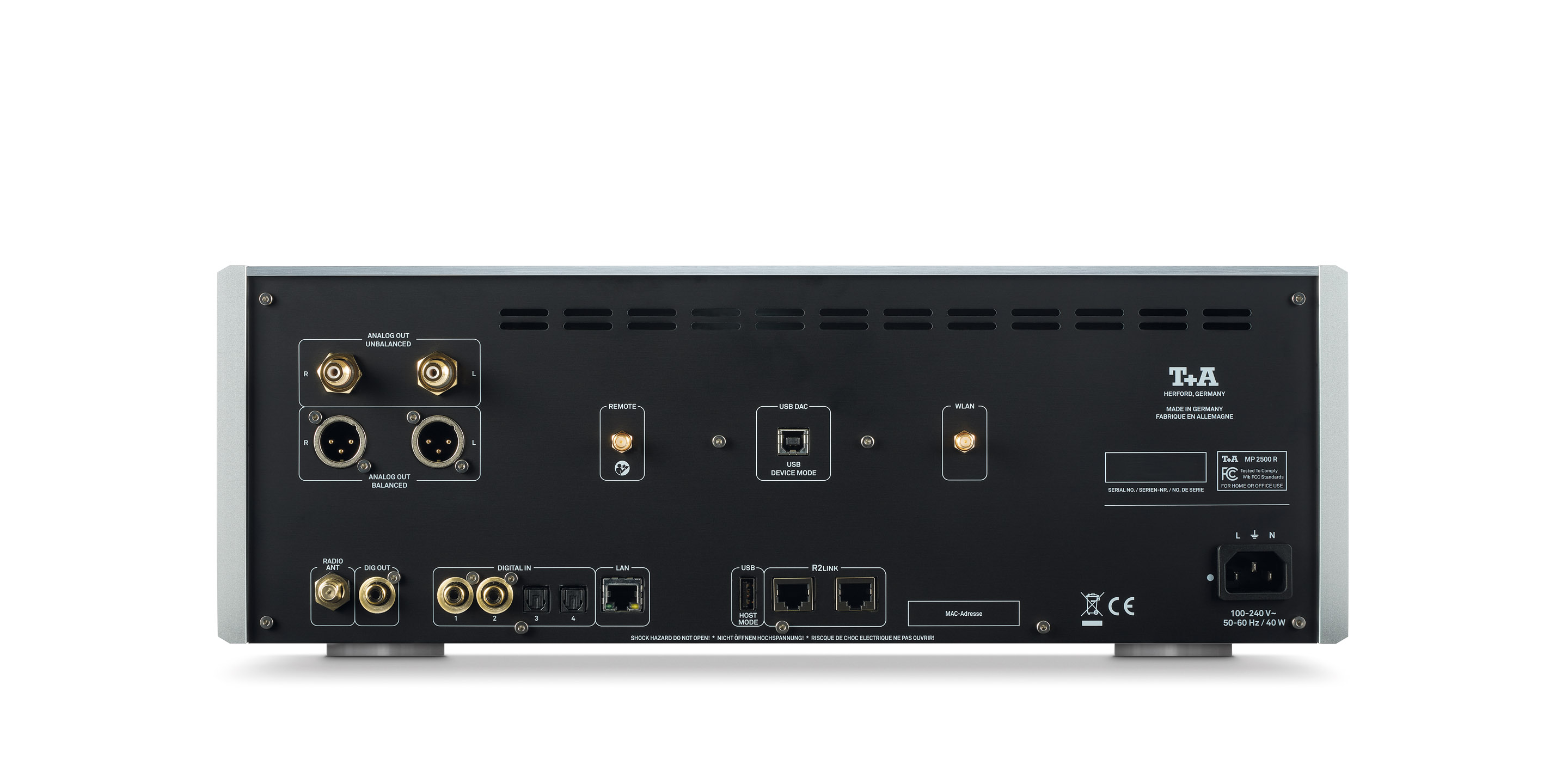 MP 2500 R - Lecteur multi-source