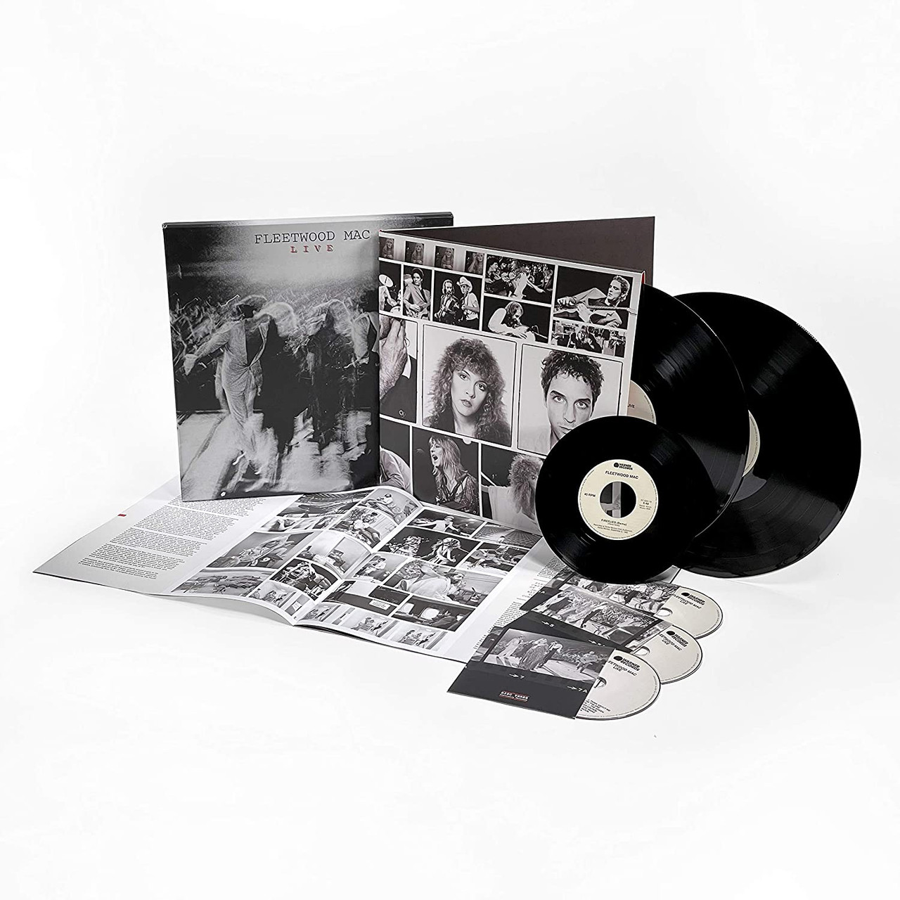 Fleetwood Mac Live - Super Deluxe Edition (2 LP + 3 CD + 7 Inch Vinyl + Booklet)
