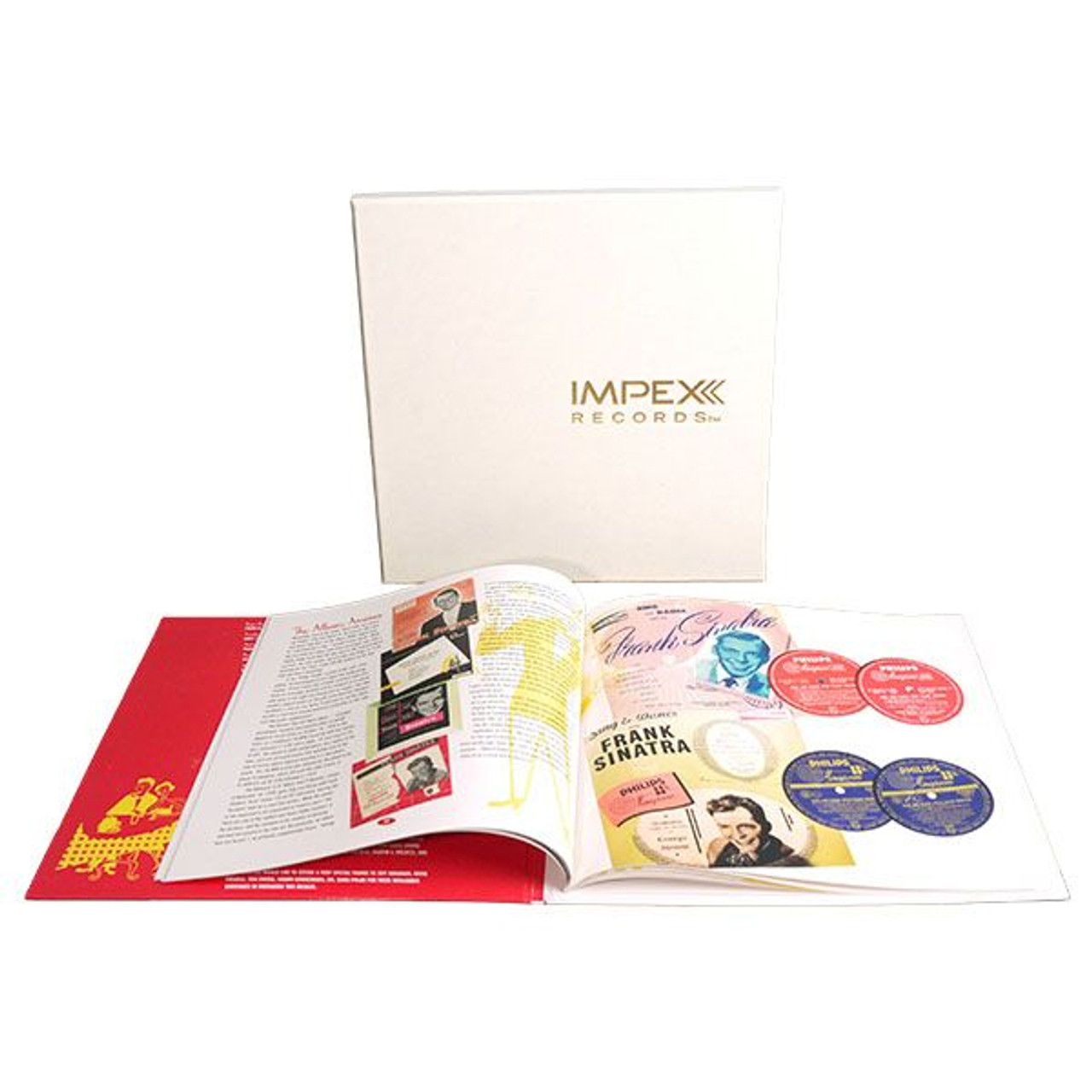 Sing and Dance with Frank Sinatra - Box Set 1STEP Process 180g 45rpm Double LP Pressed on VR900-Supr
