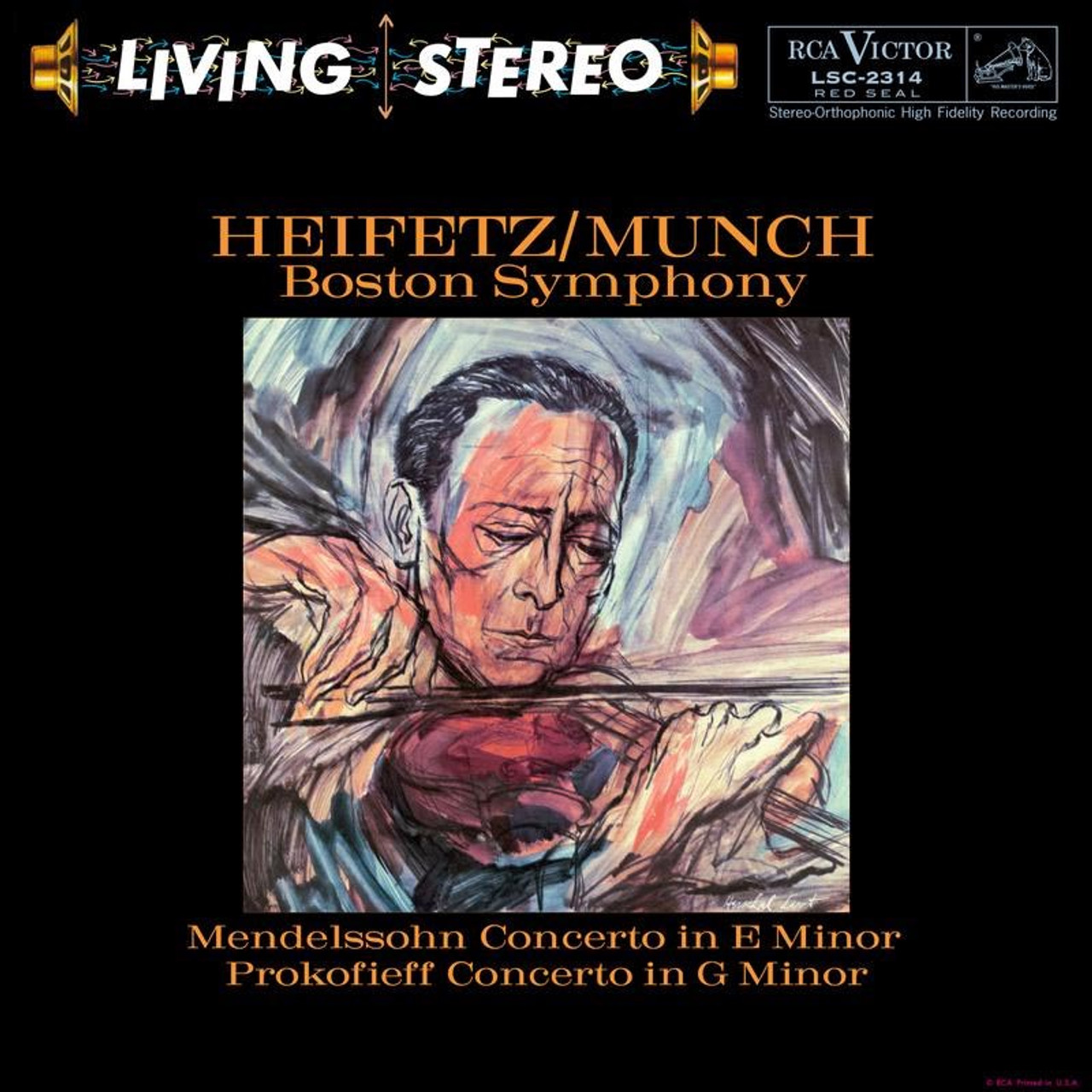 Charles Munch Mendelssohn Concerto in E Minor & Prokofieff Concerto in G Minor