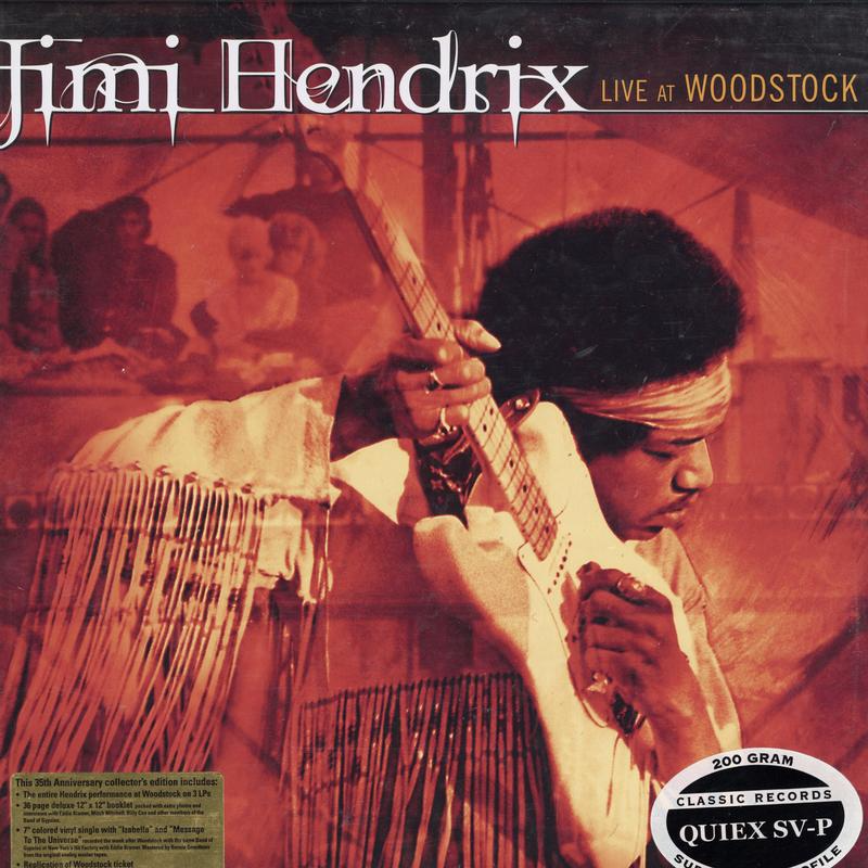 Live at Woodstock - Box Set 3 LP + Bonus 7'' Colored Vinyl