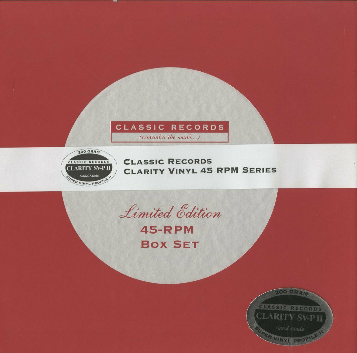 The Lonely Hours - (Box Set 4 LP Clarity Vinyl SV-P II 45 RPM Series)