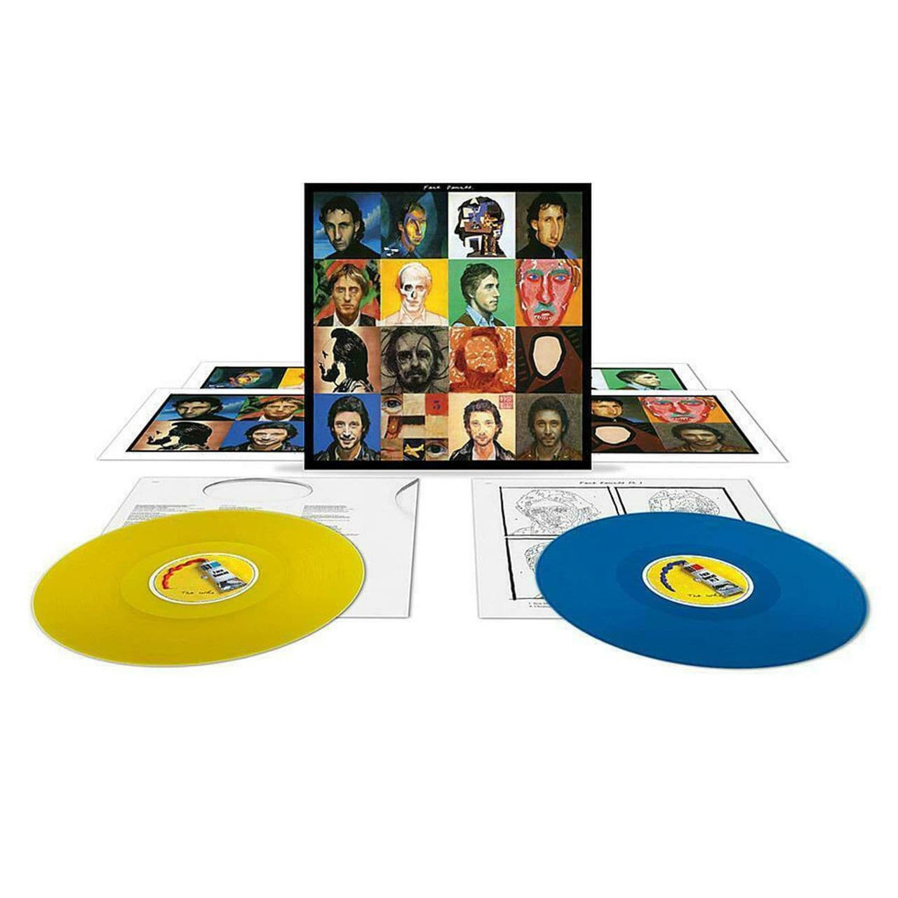 Face Dances (Half-Speed Mastered) 2 LP - Blue & Yellow Vinyl