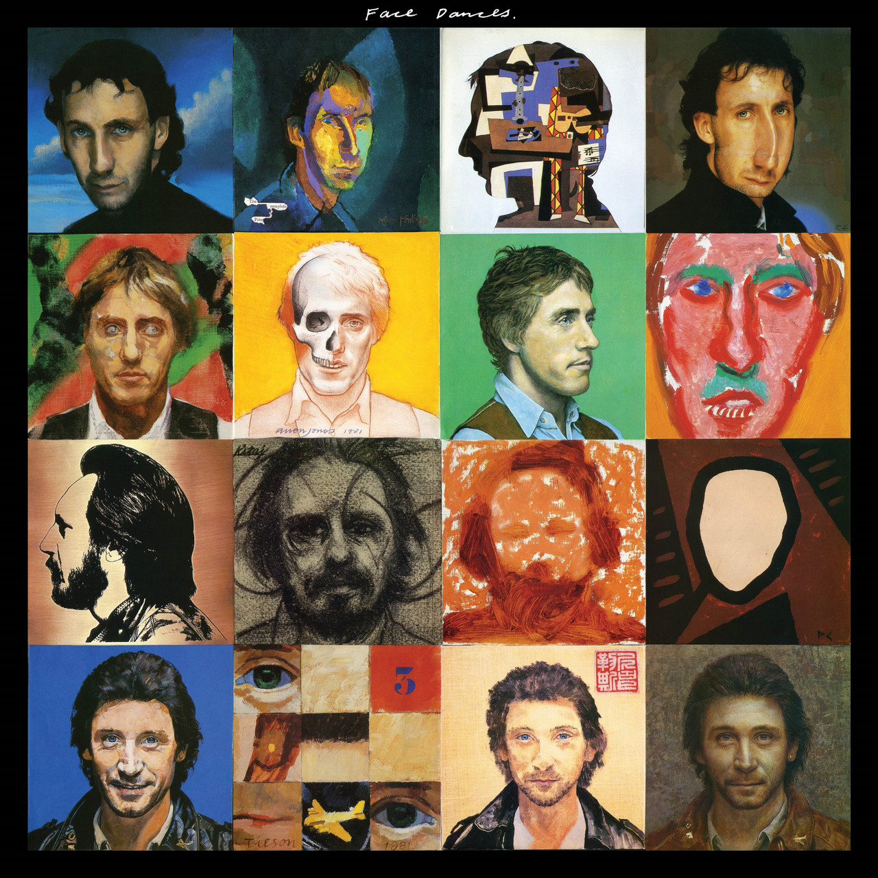 Face Dances (Half-Speed Mastered) 2 LP - Blue & Yellow Vinyl